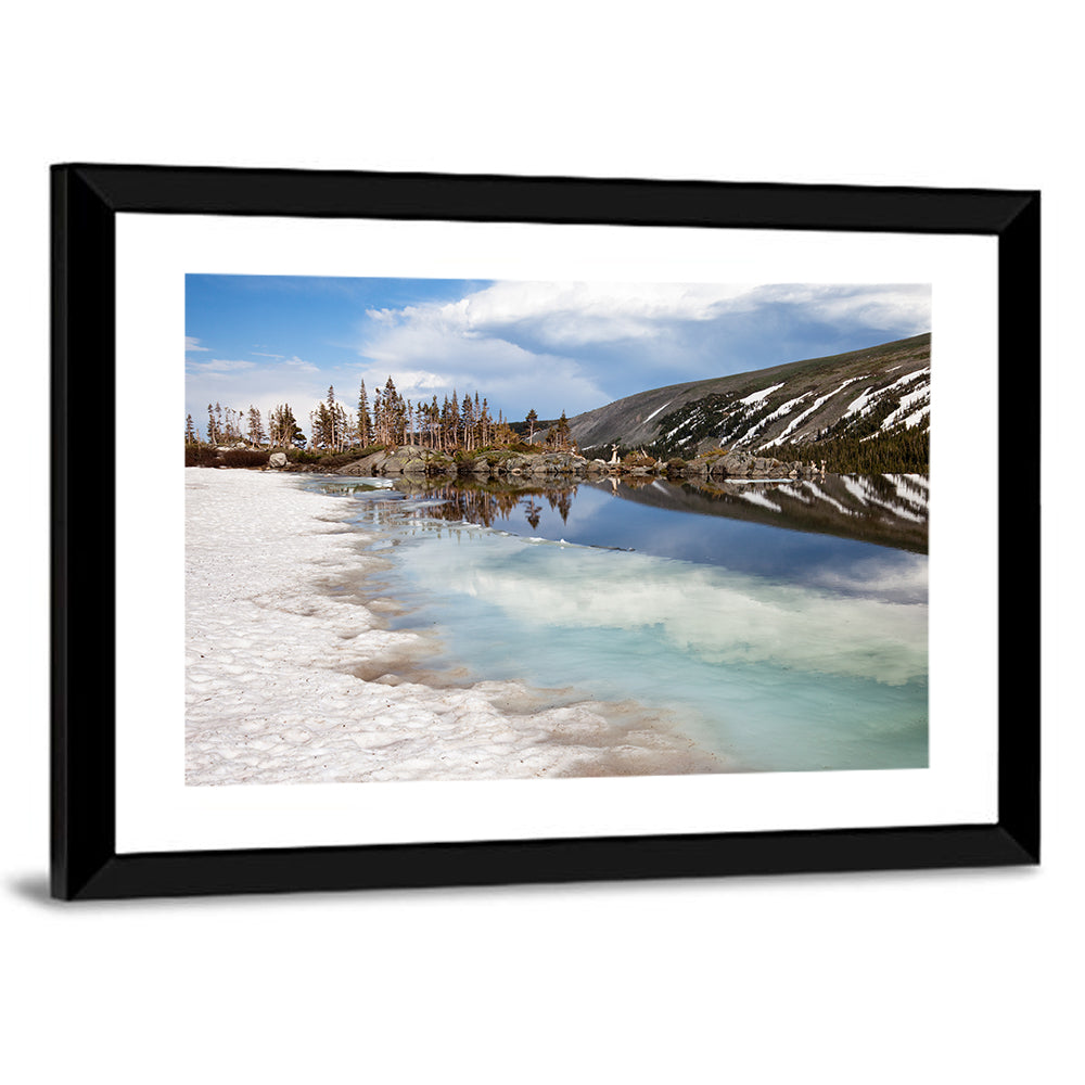 Lake Isabelle Reflection Wall Art