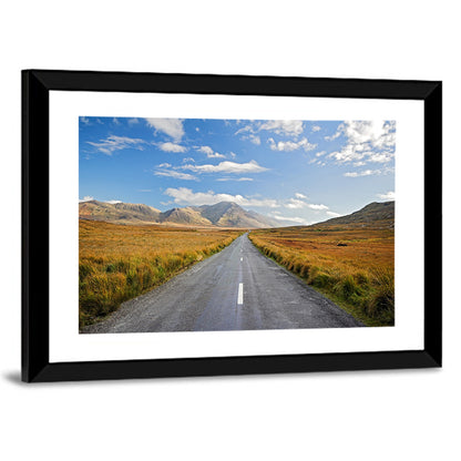 Autumn Mountain Road Wall Art