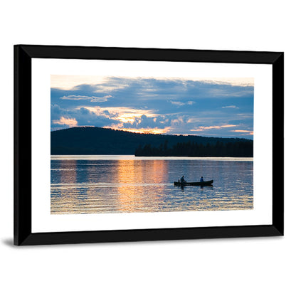 Moosehead Lake Sunset Wall Art