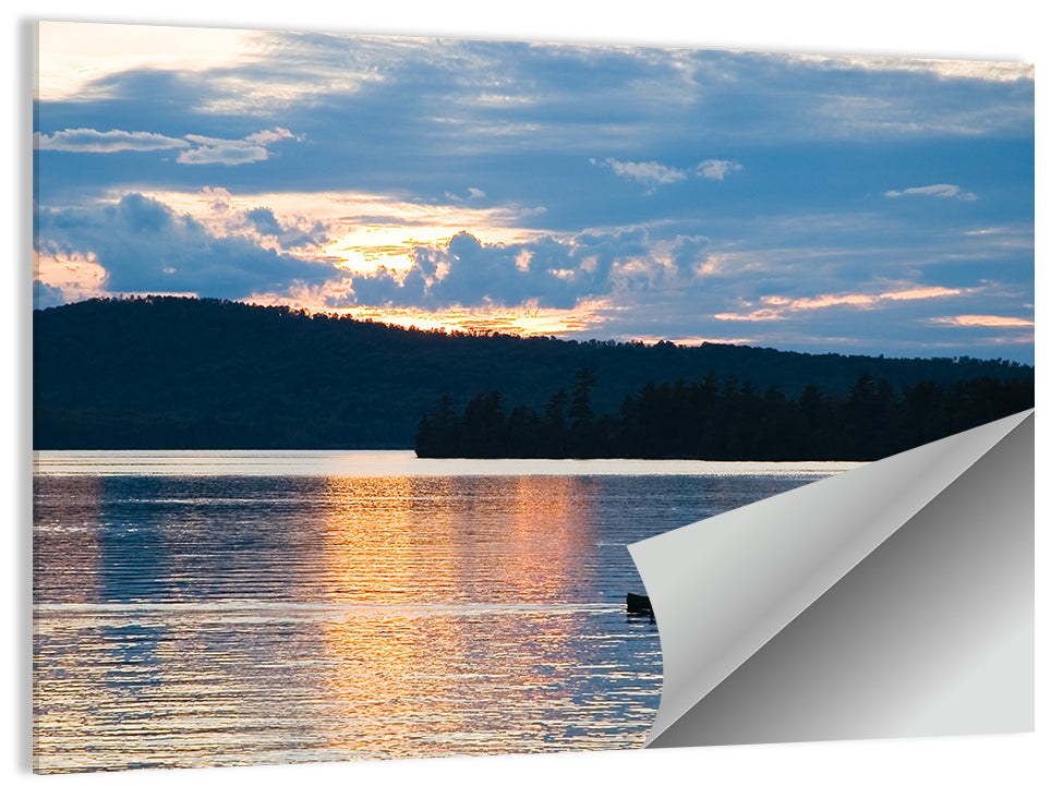 Moosehead Lake Sunset Wall Art