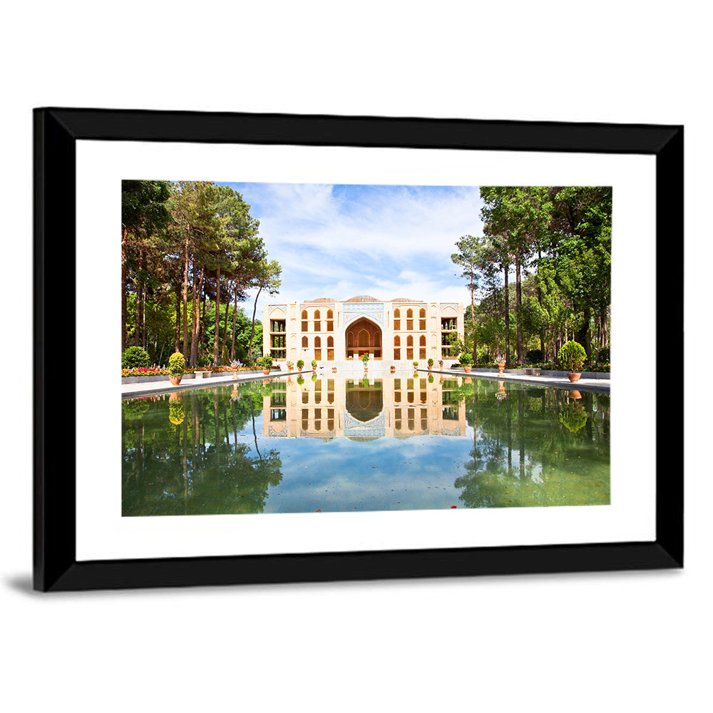 Fin Garden Palace Reflection Wall Art