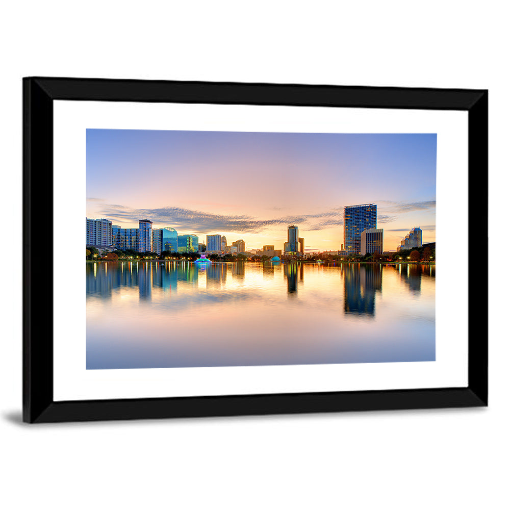 Orlando Skyline Wall Art