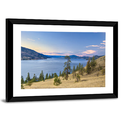 Blue Lake Okanagan Wall Art