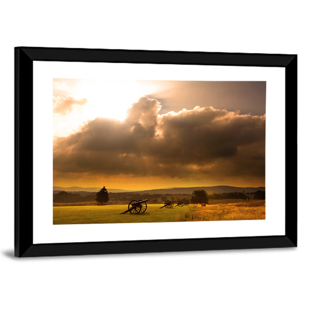 Antietam Civil War Battlefield Wall Art