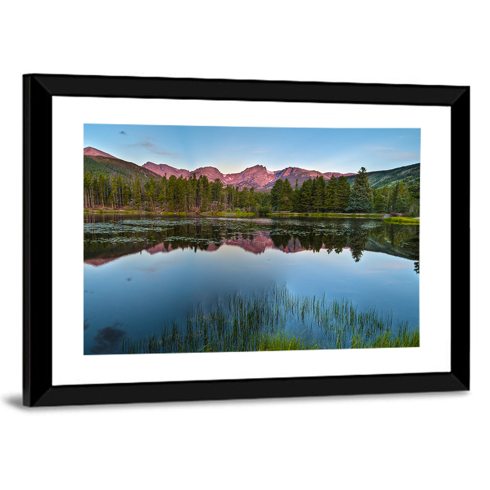 Sprague Lake Reflection Wall Art