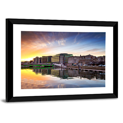 River Liffey at Dusk Wall Art