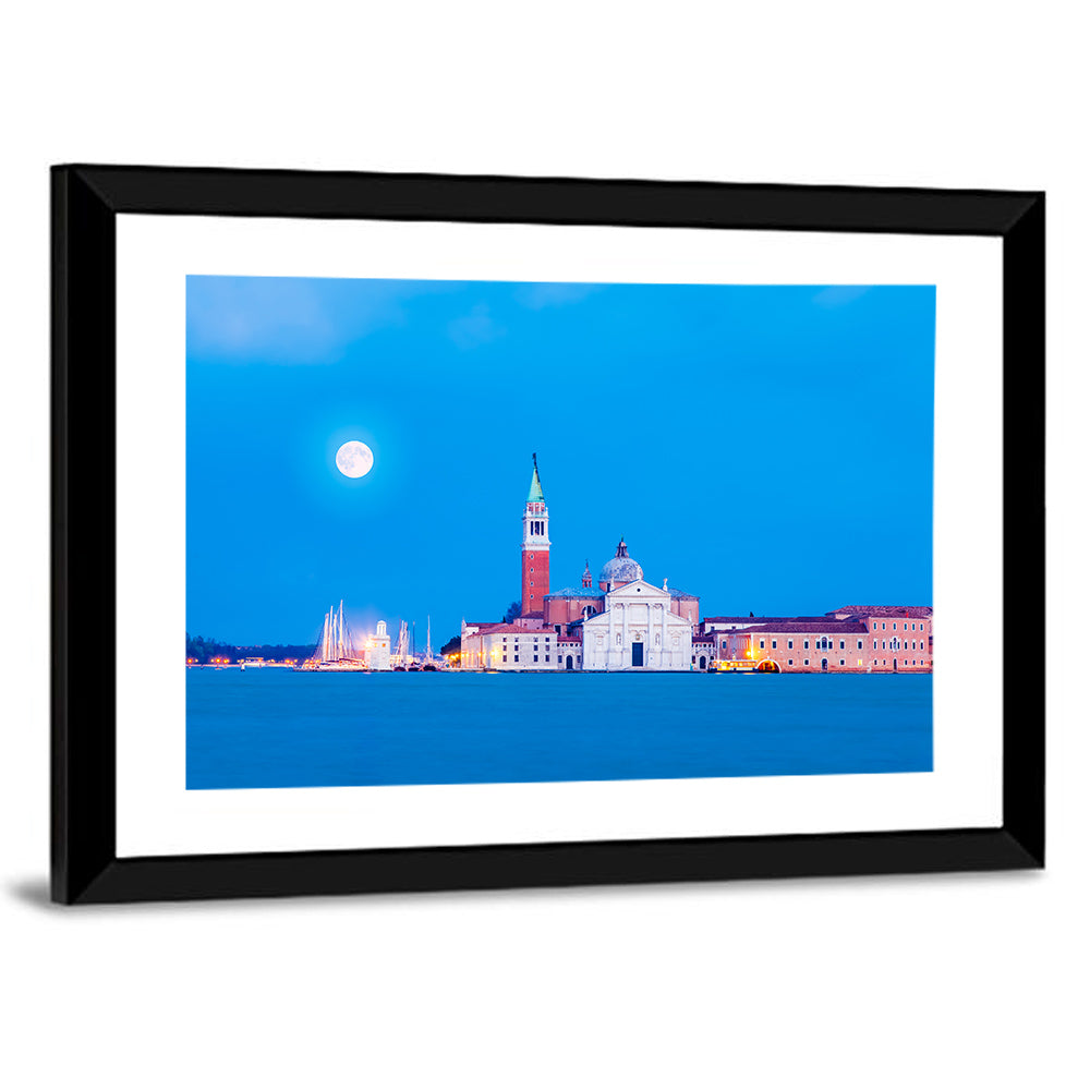 San Giorgio Maggiore Moonlight Wall Art