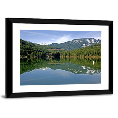 Lake Crescent Reflection Wall Art