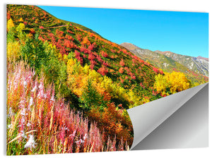 Svaneti Mountains Landscape Wall Art