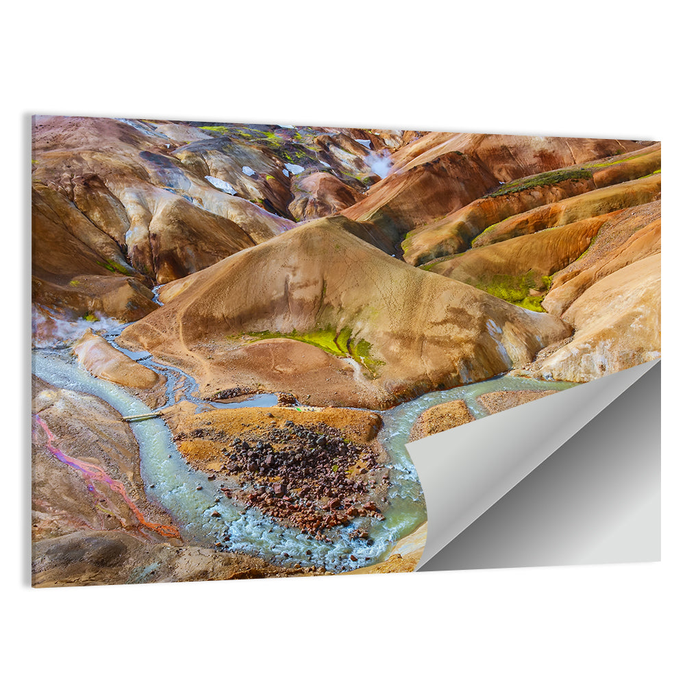 Kerlingarfjöll Geothermal Landscape Wall Art