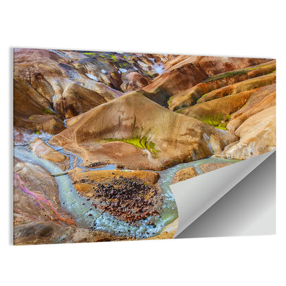 Kerlingarfjöll Geothermal Landscape Wall Art