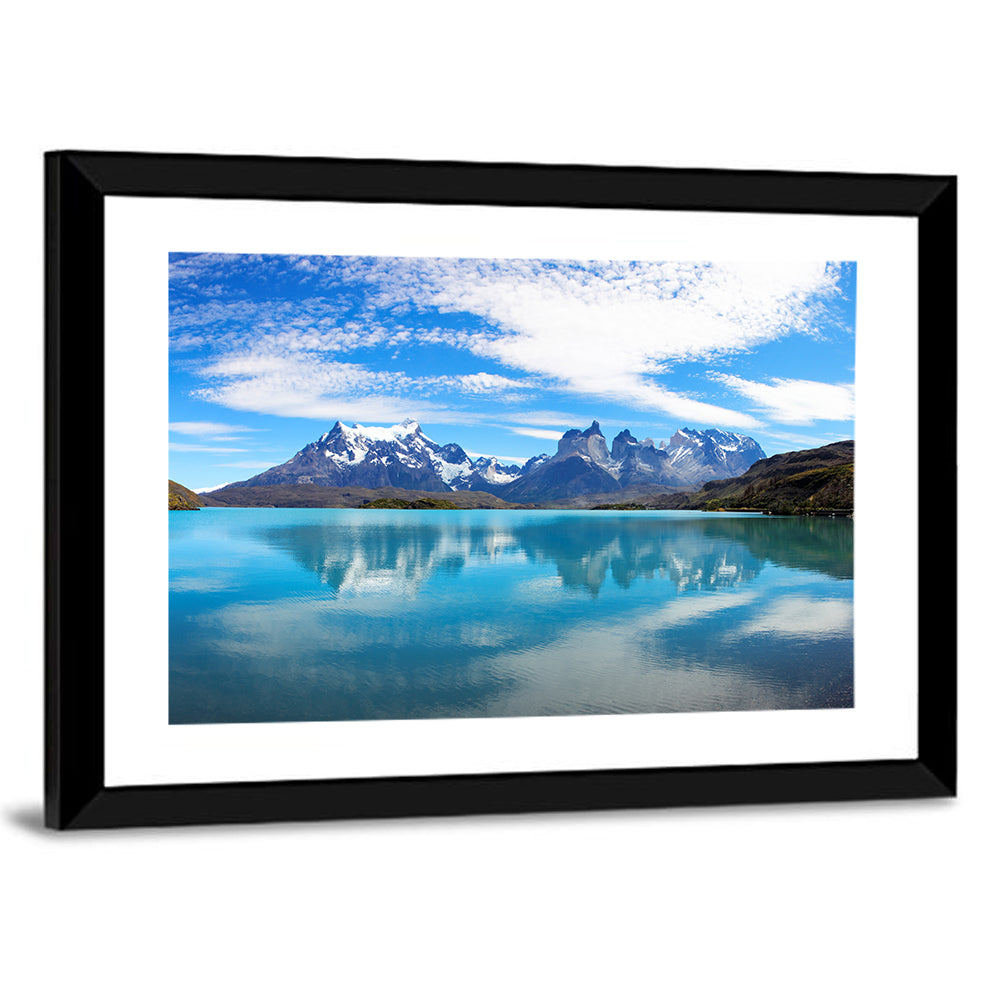 Torres Del Paine Reflection Wall Art