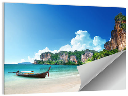 Railay Beach View, Krabi Wall Art