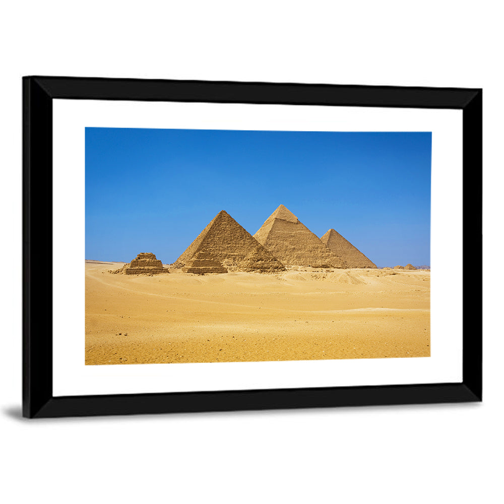 Pyramids of Giza Photograph Wall Art
