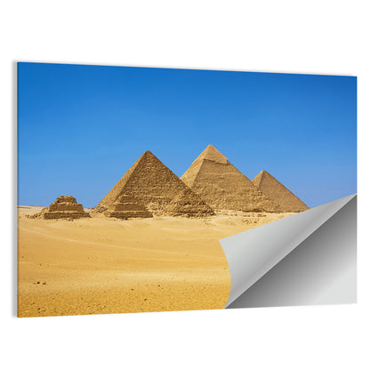 Pyramids of Giza Photograph Wall Art