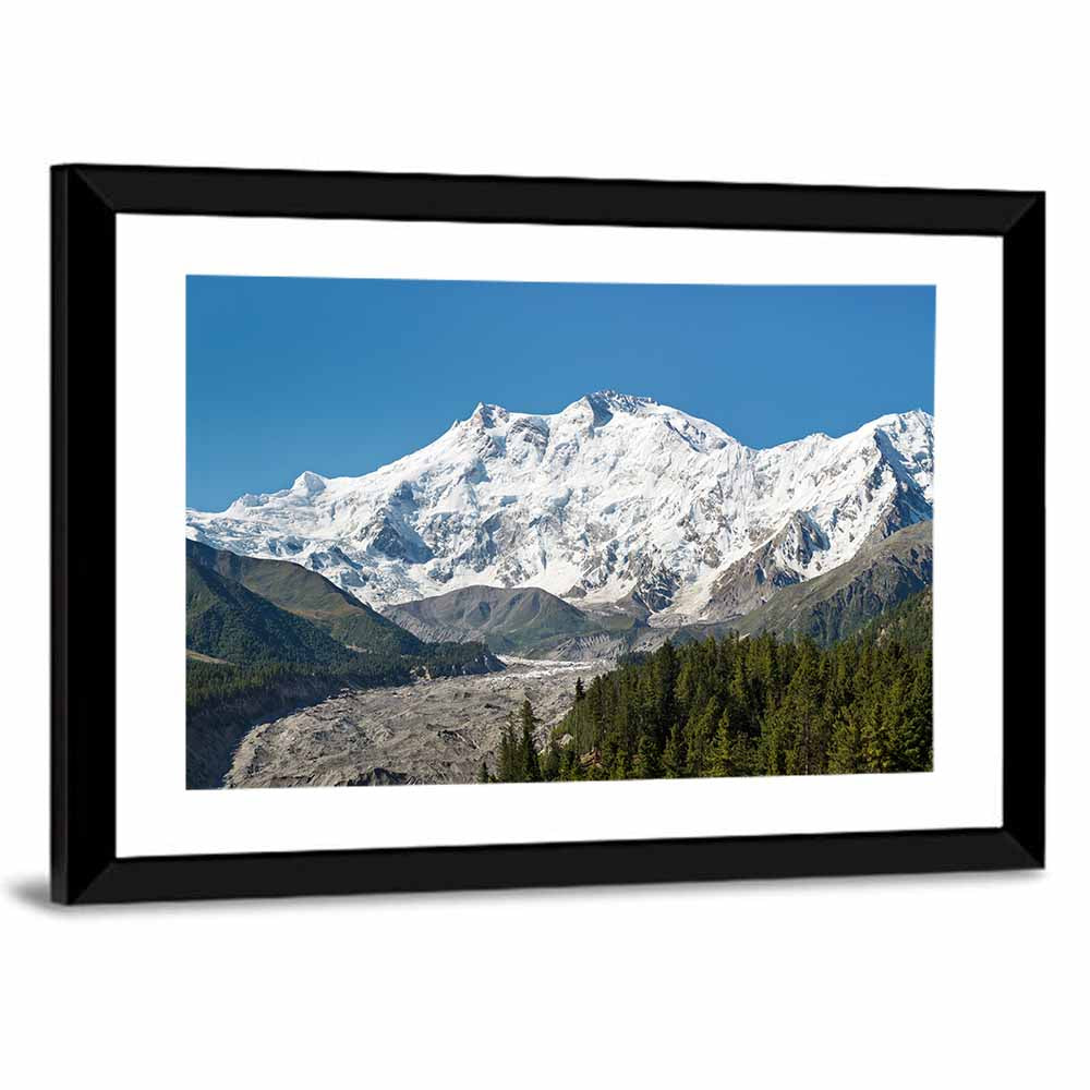 Nanga Parbat Alpine View Wall Art