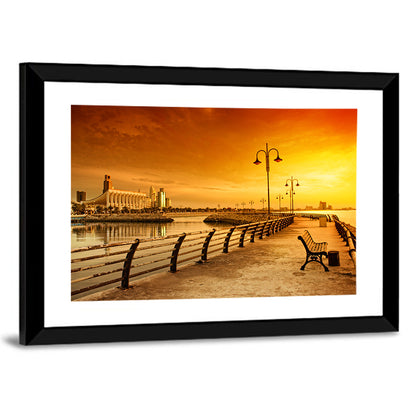 National Assembly at Golden Hour Wall Art