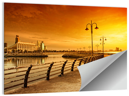 National Assembly at Golden Hour Wall Art