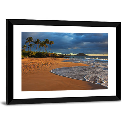 Poolenalena Beach Sunset Wall Art