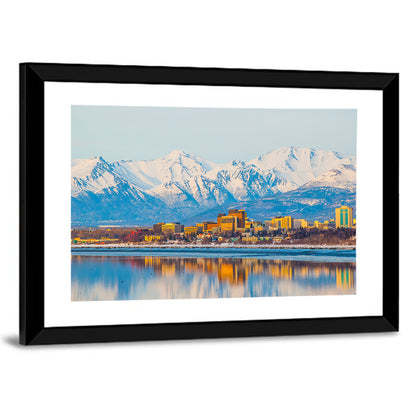 Anchorage Morning Skyline Wall Art