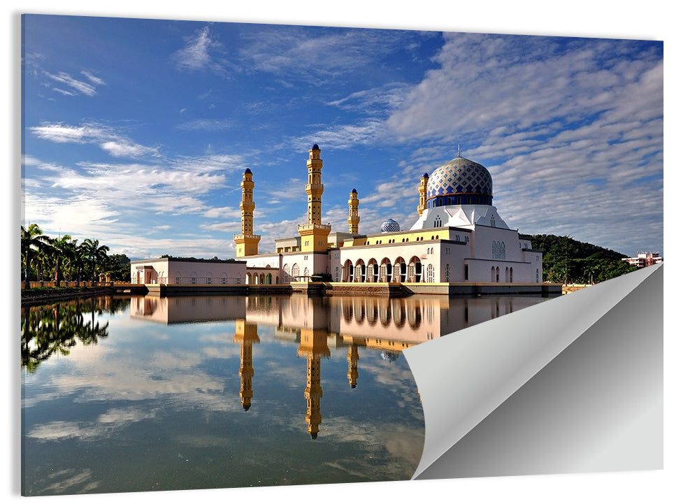 Kota Kinabalu City Mosque Wall Art