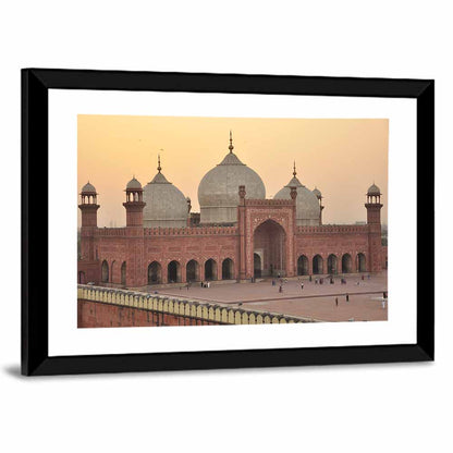 Badshahi Mosque at Sunset Wall Art