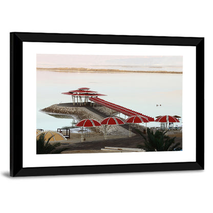 Ein Bokek Dead Sea Boardwalk Wall Art