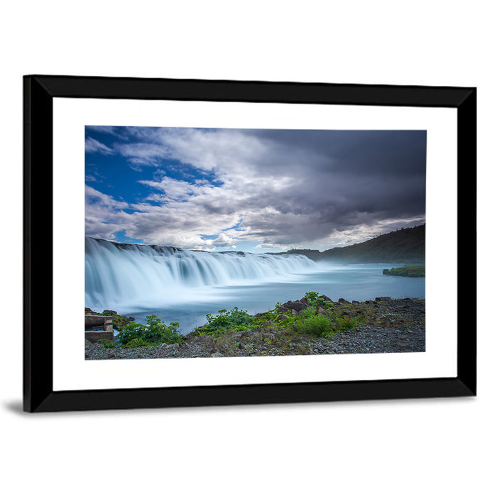 Faxi Waterfall, Iceland Wall Art as a framed print