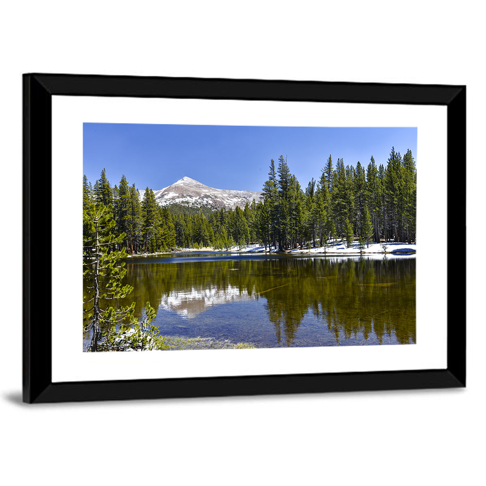 Yosemite Mountain Reflection Wall Art