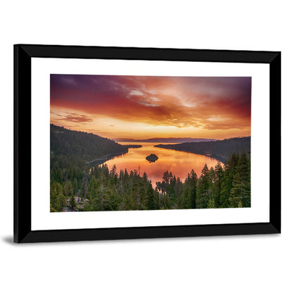 Emerald Bay Sunrise, Lake Tahoe Wall Art