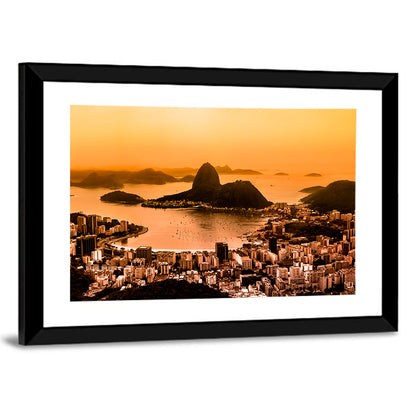 Sugarloaf Over Guanabara Bay Wall Art