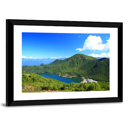 Mount Akagi and Lake Yunoko Wall Art