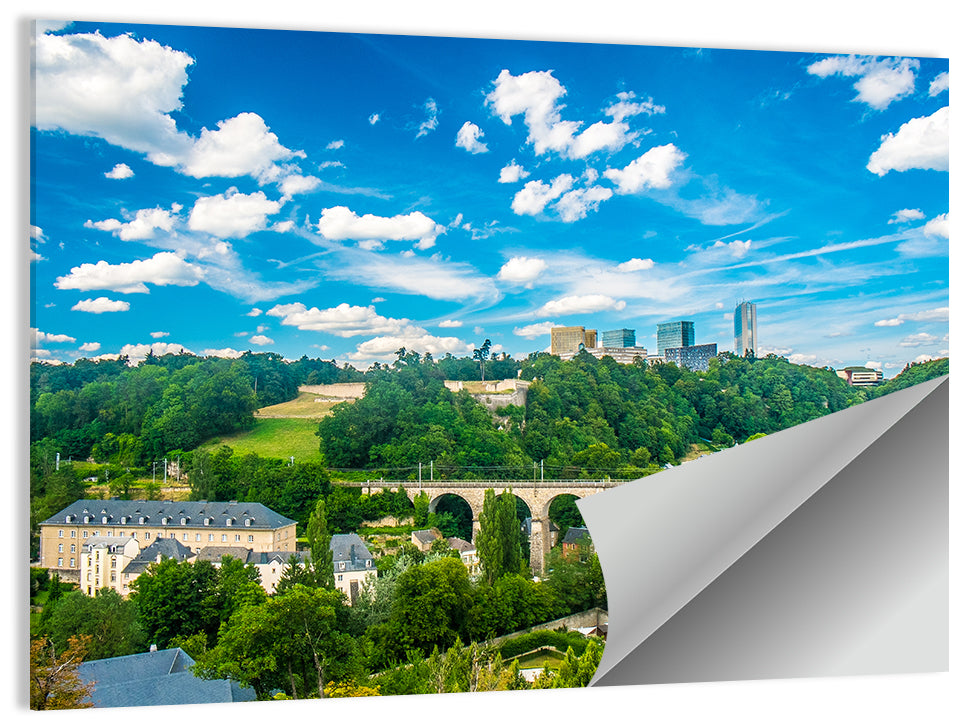 Viaduc De Pulvermühl, Luxembourg Wall Art