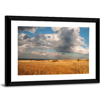Golden Oklahoma Prairie Wall Art