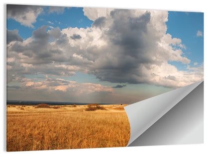 Golden Oklahoma Prairie Wall Art