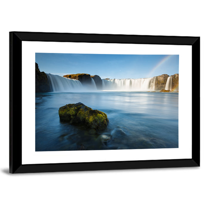 Goðafoss Waterfall, Mývatn Wall Art as a framed print