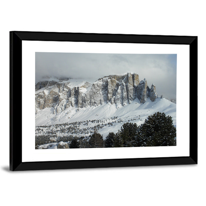 Gruppo Cella Mountains Wall Art as a framed print