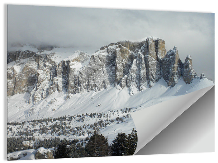 Gruppo Cella Mountains Wall Art as a poster print