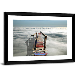 Bridge Over Clouds Wall Art