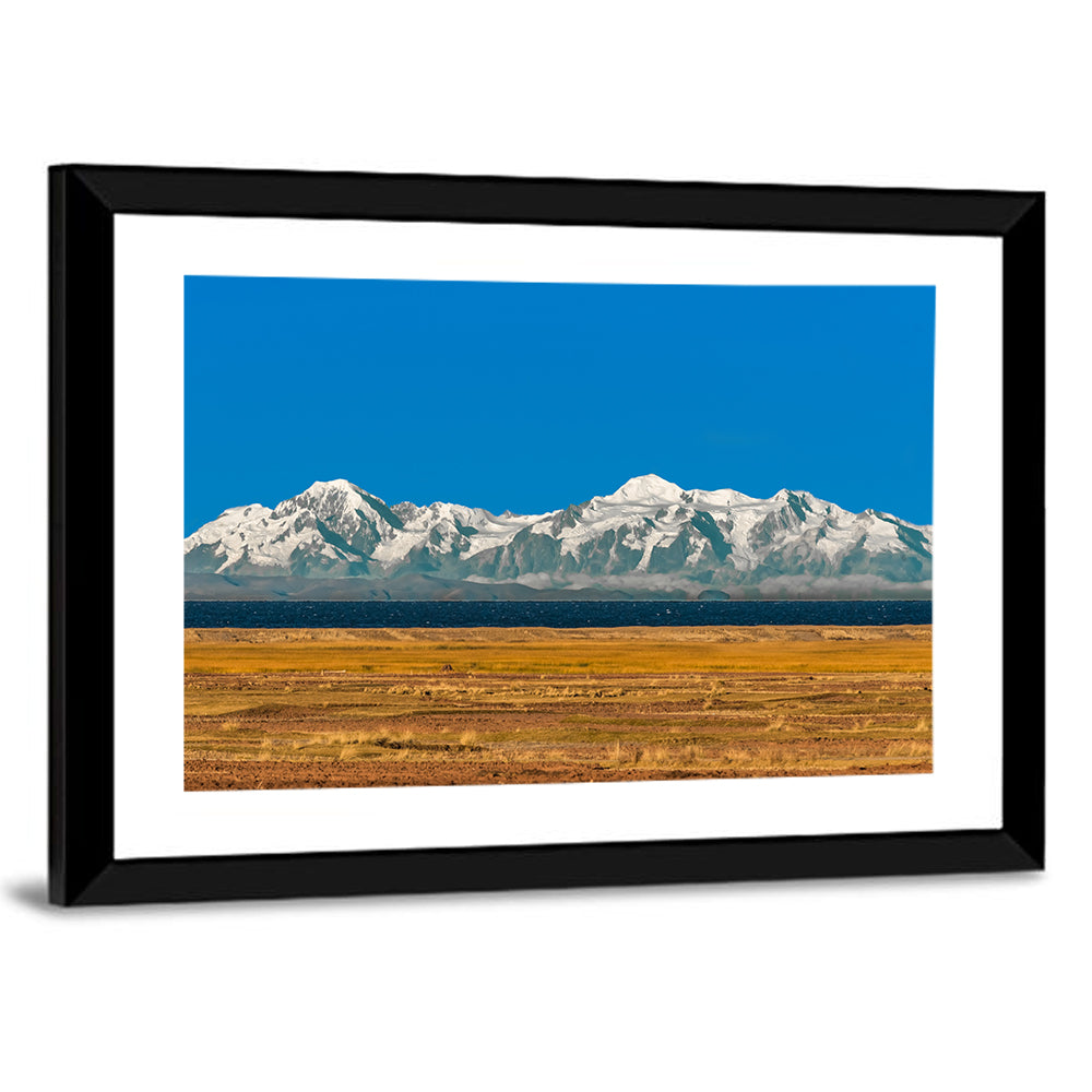 Mountains And Lake Titicaca  Wall Art