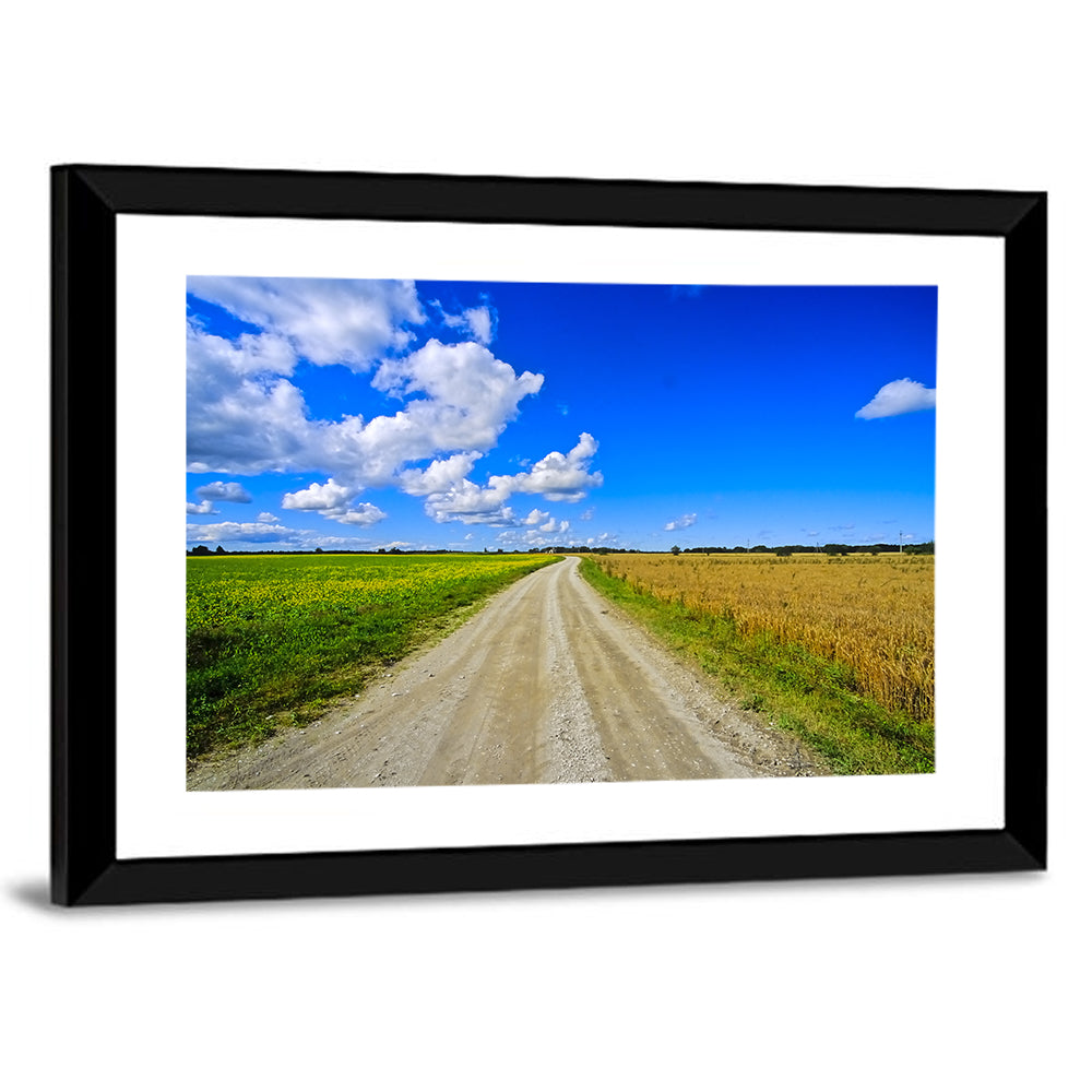 Estonian Summer Fields Wall Art