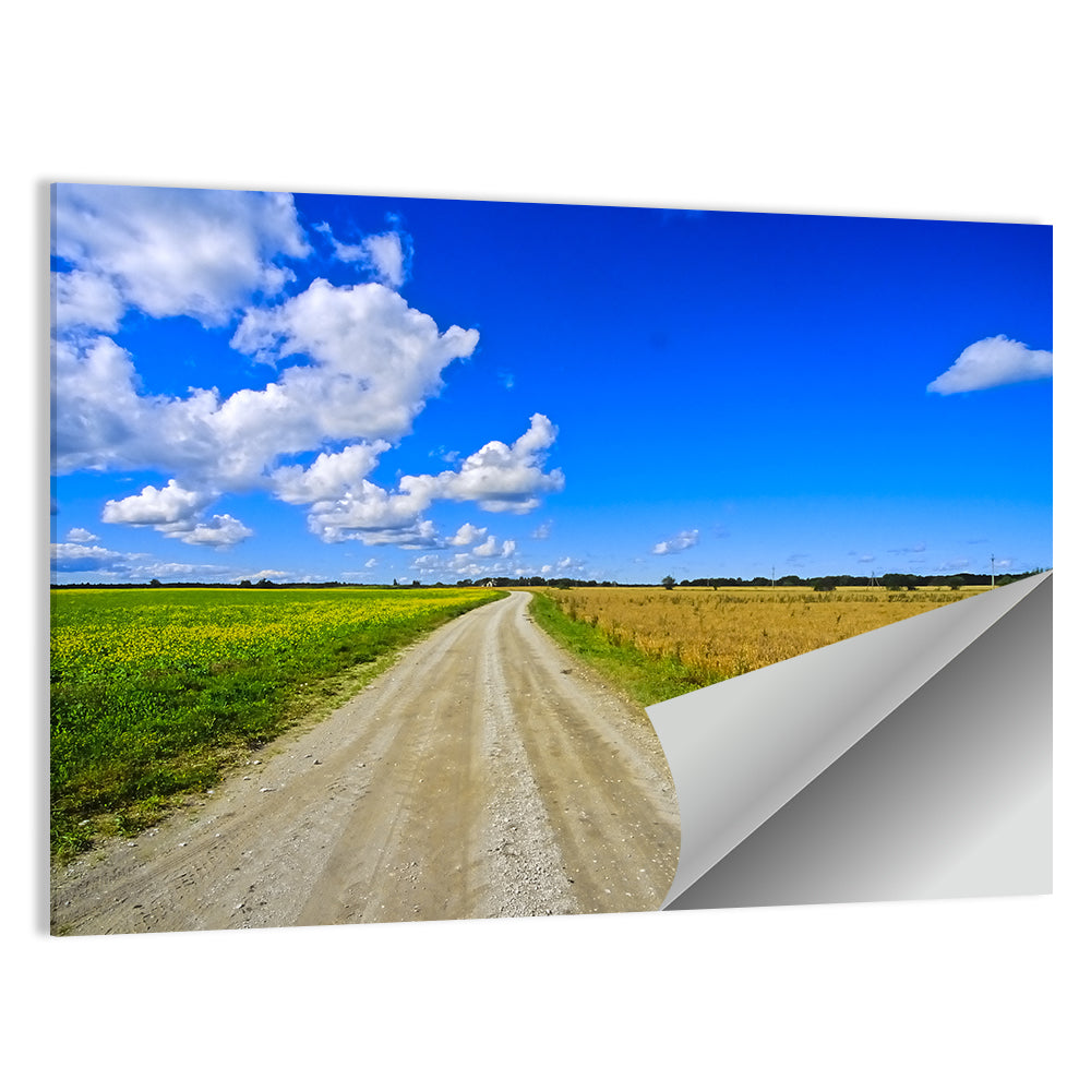 Estonian Summer Fields Wall Art