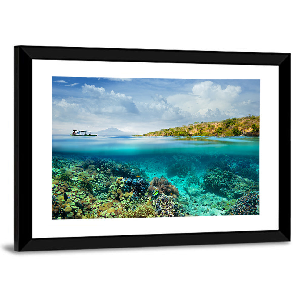 Menjangan Island Split View Wall Art