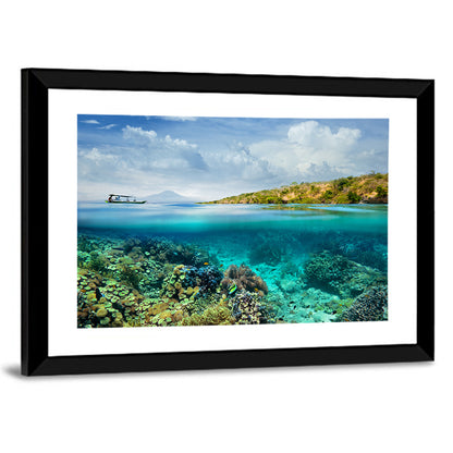 Menjangan Island Split View Wall Art