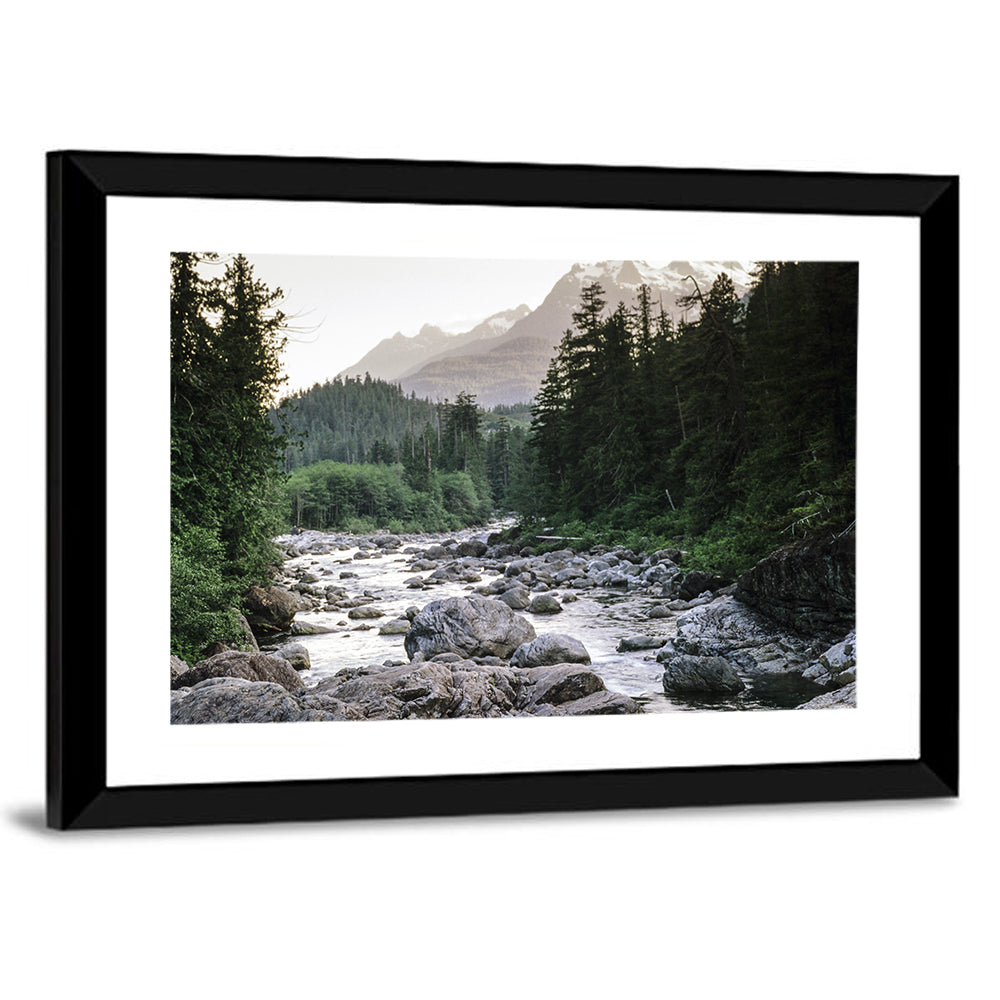 Snake River Mountain View Wall Art