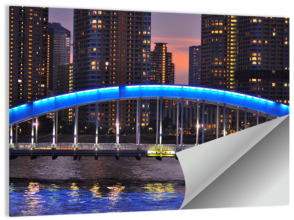 Eitai Bashi Bridge Wall Art