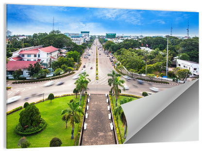Phnom Penh Independence Monument Boulevard Wall Art