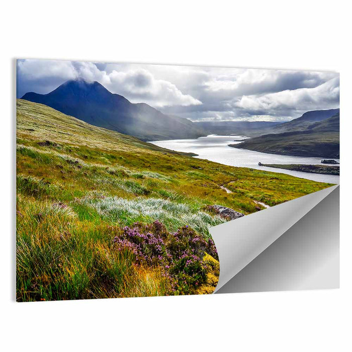 Inverpolly Lake Wall Art as a poster print