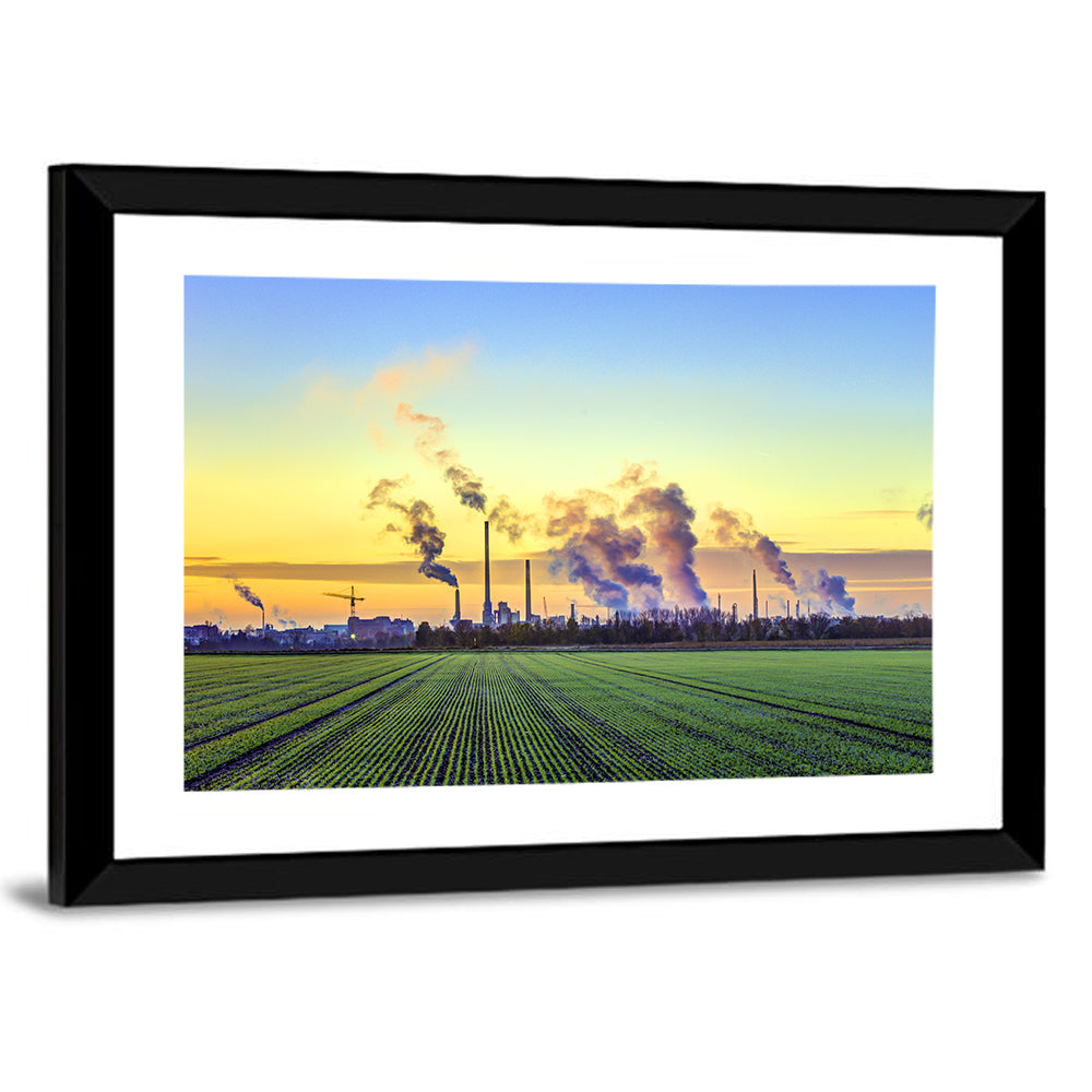 Frankfurt Industrial Edge Wall Art