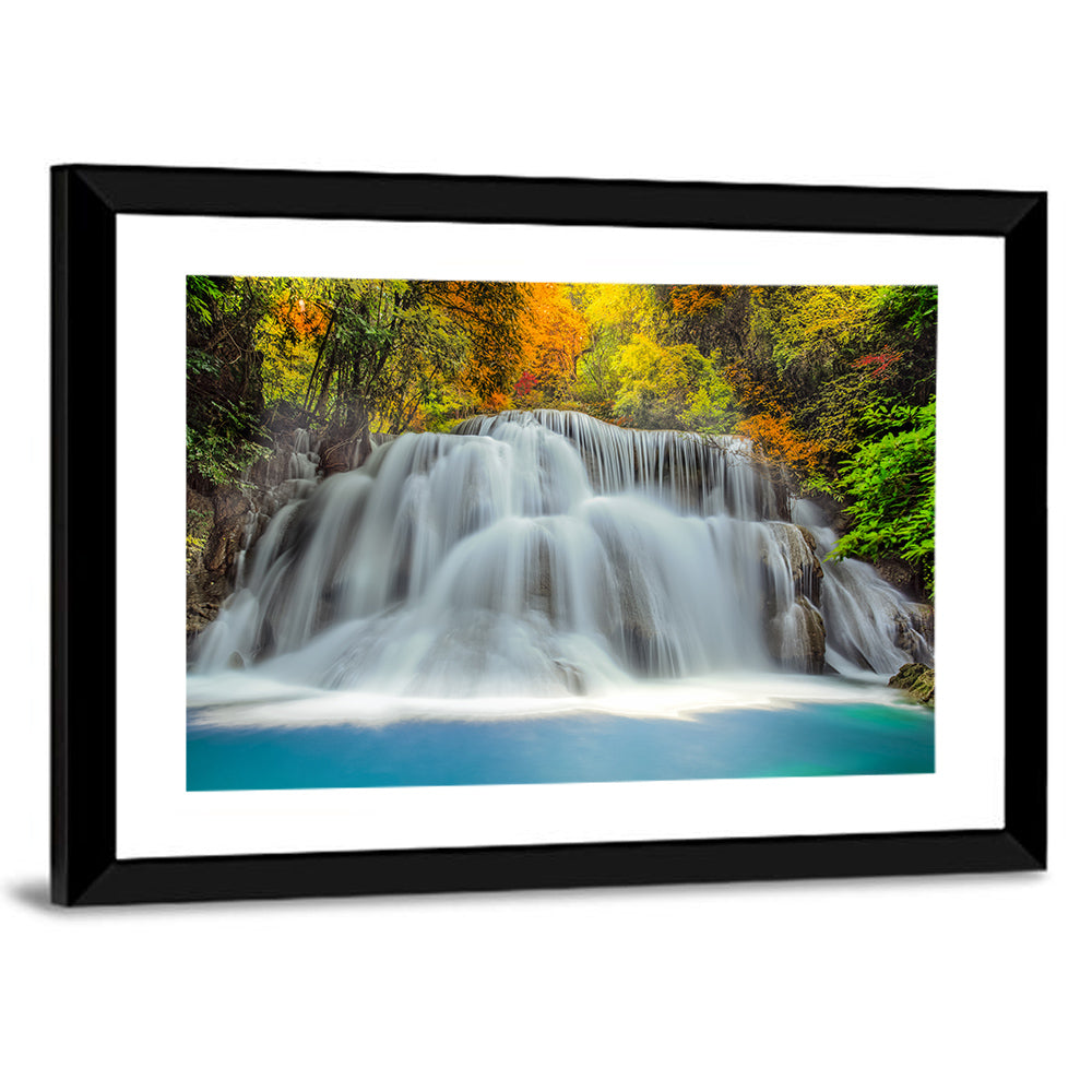 Erawan Falls Cascade Wall Art